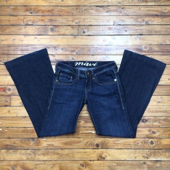 Mavi Cora jeans WIDE legs jeans flare legs low rise 26/32 wide legs - Picture 15 of 15